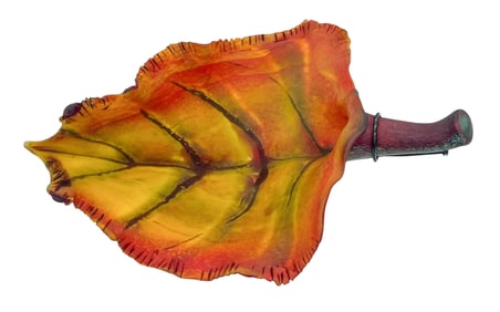 Randy Walker ''Large Red Alder'' (Leaf) 2005 Glass