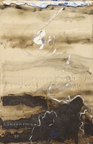 Jay Steensma ''Untitled'' (Northwest Tribute) 1980 Oil