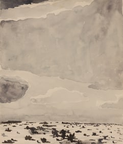 Jay Steensma ''Eastern Washington Landscape'' 1979