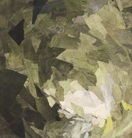 Emily Hall Morse ''Untitled'' (Green Movement) 1967