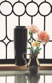 Robert DeVoe ''The Black Vase'' 1990 Watercolor