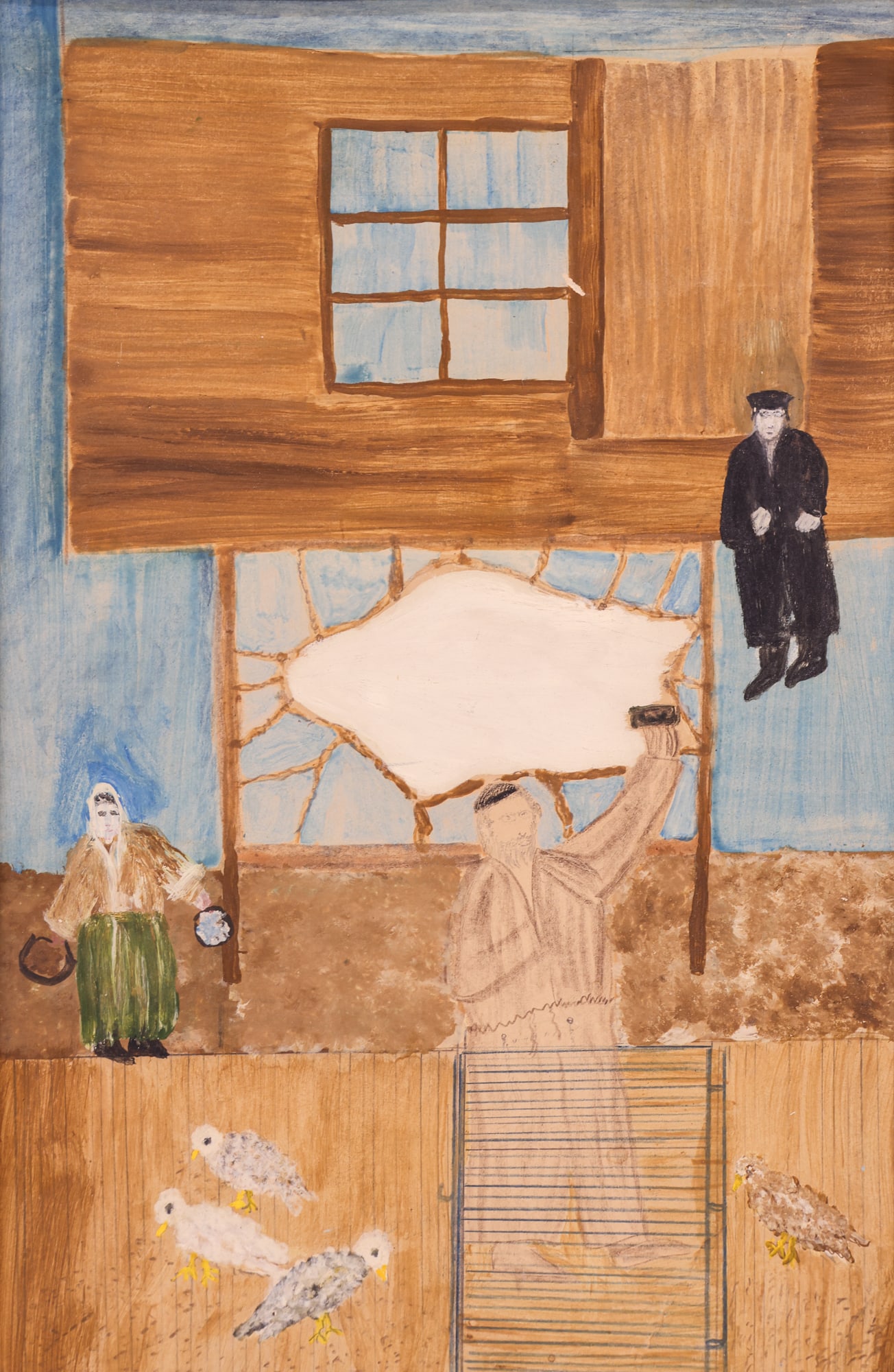 Harry Lieberman ''Preparing the Parchment for the Bible" (1 of 3)