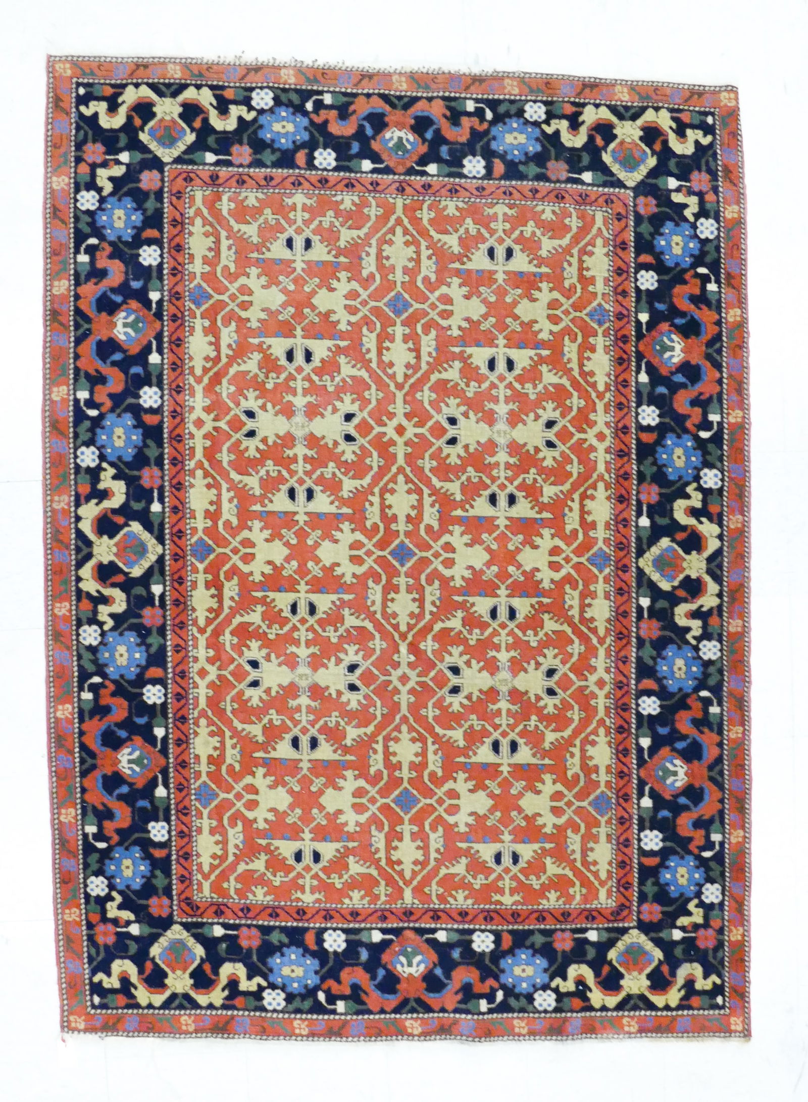 Ushak Lotto Turkish Oriental Rug (1 of 3)