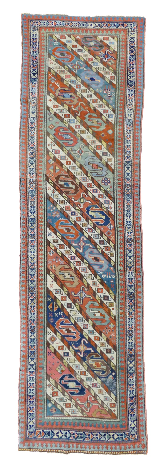 Caucasian Kazak Oriental Runner Rug (1 of 3)