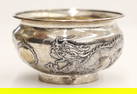 Antique Chinese Luen Wo Export Silver Bowl