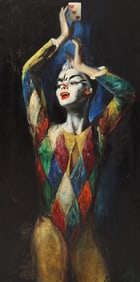 Alfredo Palmero de Gregorio ''Harlequin'' Oil