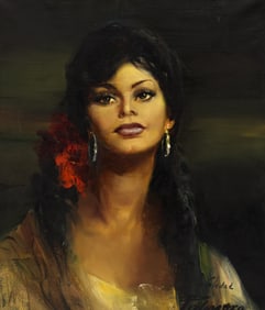 Alfredo Palmero de Gregorio ''Soledad'' (Loneliness) Oil