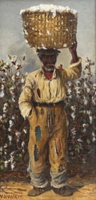 William Aiken Walker ''Cotton Picker'' (Male) Oil
