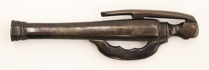 Edo Japanese Bronze Hand Cannon