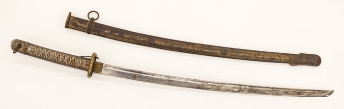 WWII Japanese NCO Shin Gunto Katana Sword