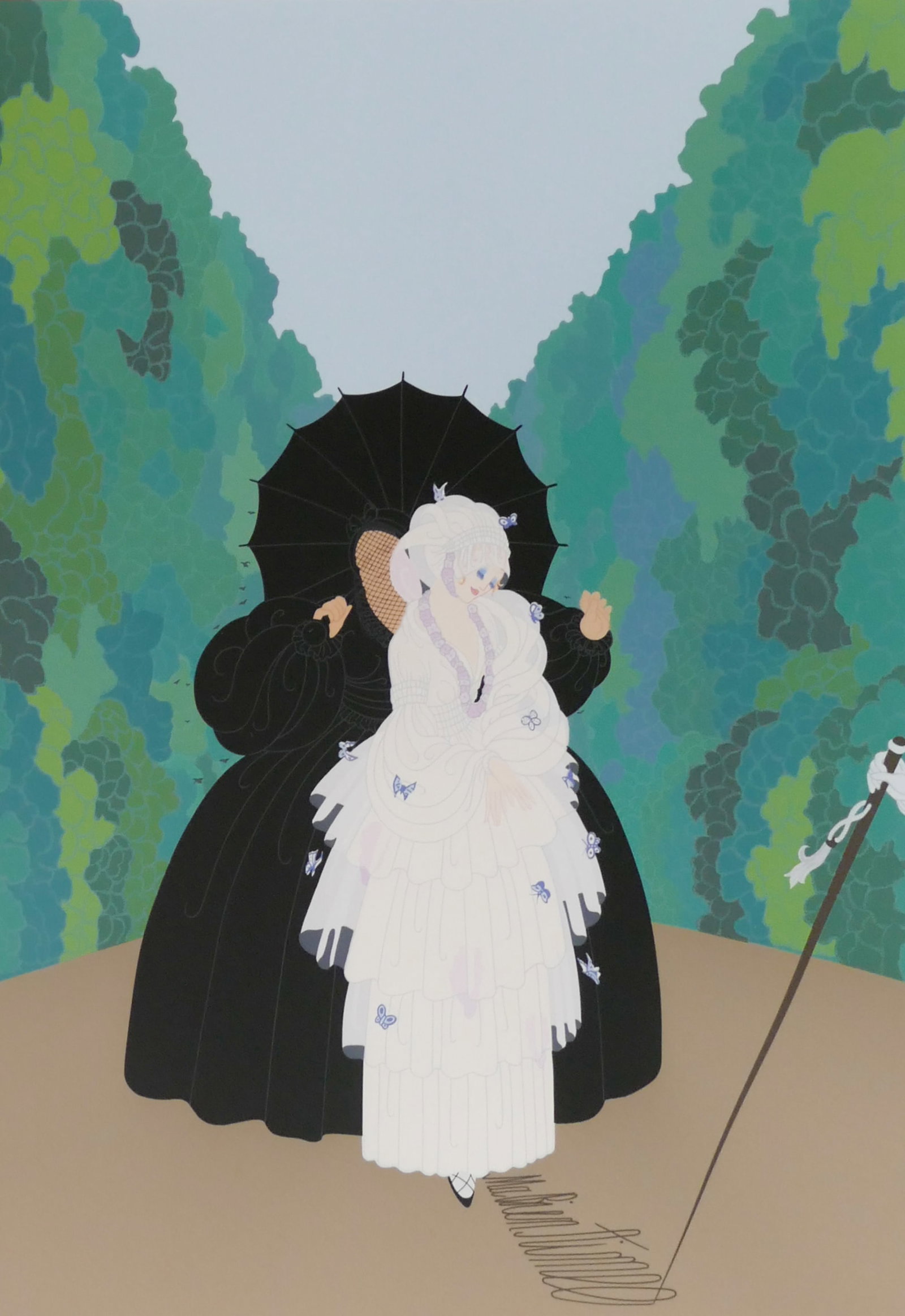 Erte ''Debutante'' 1985 A/P Serigraph (1 of 2)