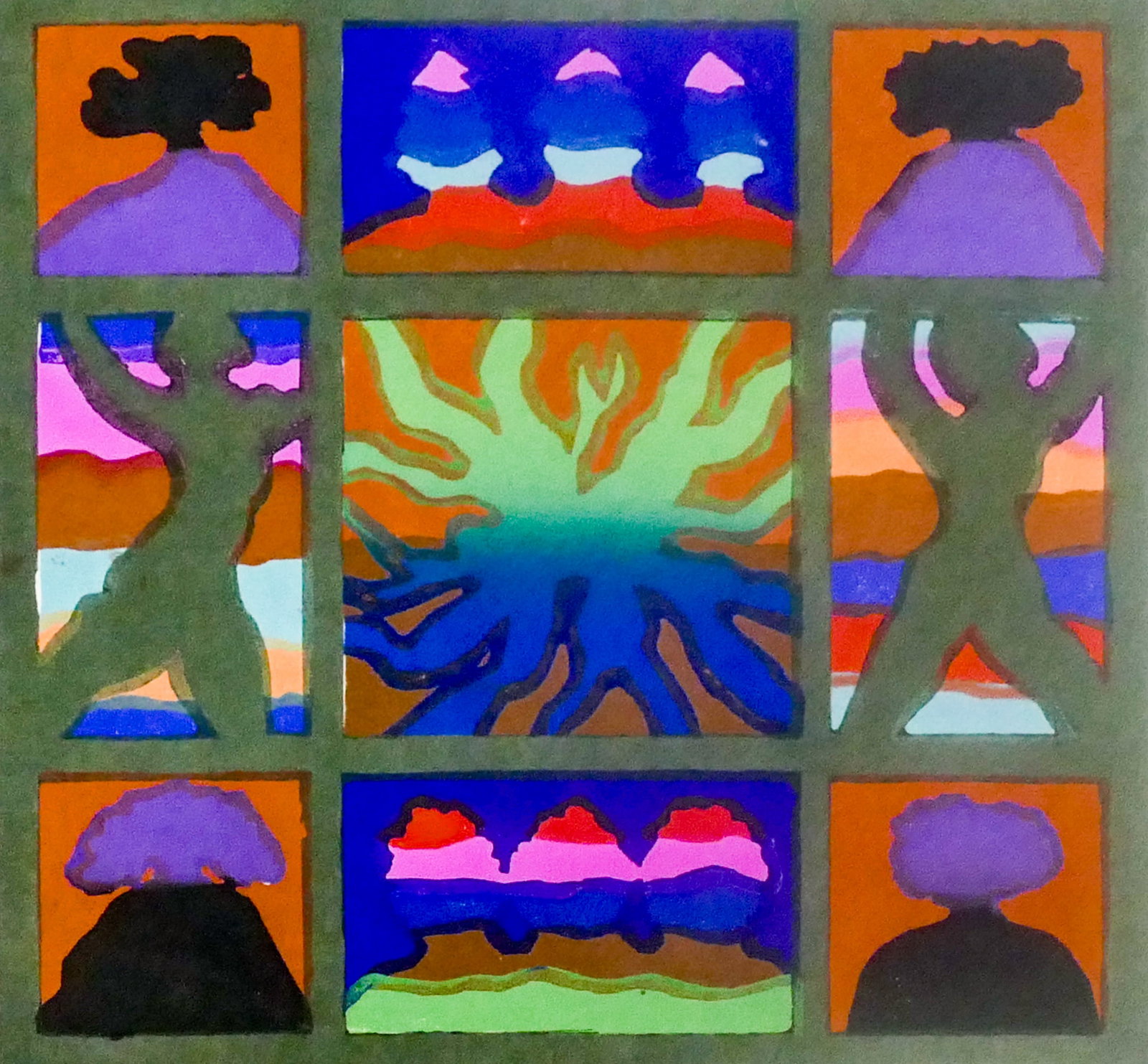 Jack McLarty ''Farewell Volcanoe'' Artist's Proof Silkscreen (1 of 2)
