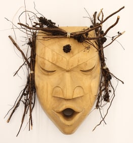 Ray Dudley "Spirit of Alder" 2011 Alder Mask