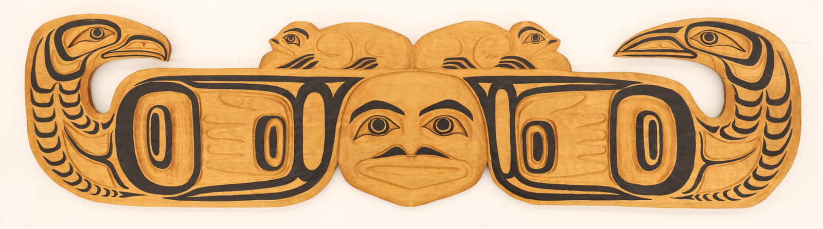 Tresham Gregg "Love Spirit Sisiutl" 1986 Painted Cedar (1 of 2)