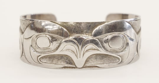 Manner of Don Yeomans "Owl Bracelet" 1990 Silver