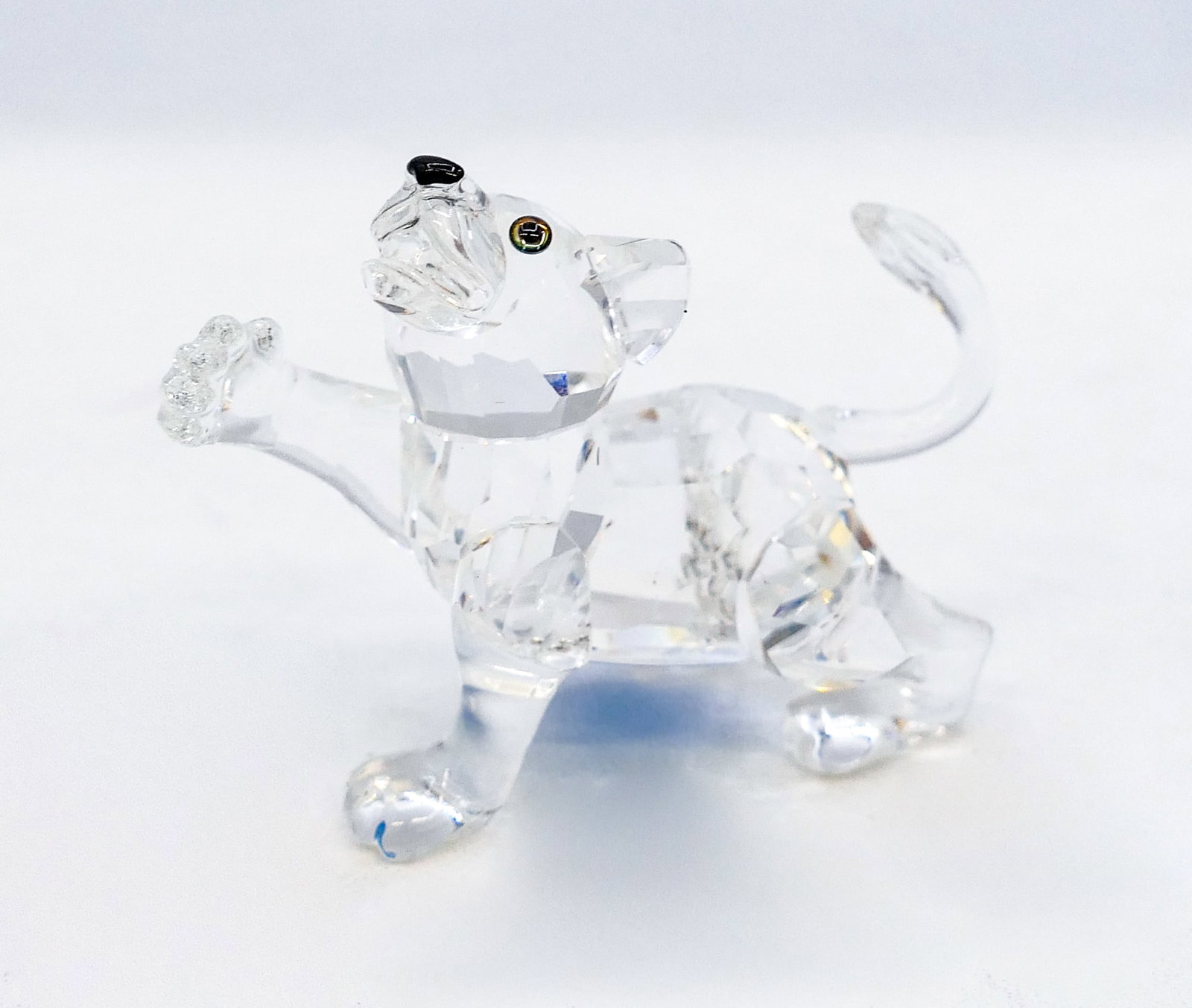 Swarovski Crystal "Baby Lion Youngster" 2": Swarovski Crystal "Baby Lion Youngster" 2". Catalog #210460. Includes original box.