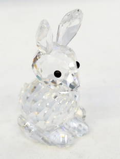 Swarovski Crystal "Mother Rabbit" 2": Swarovski Crystal "Mother Rabbit" 2". Catalog #7623NR055. Includes original box.