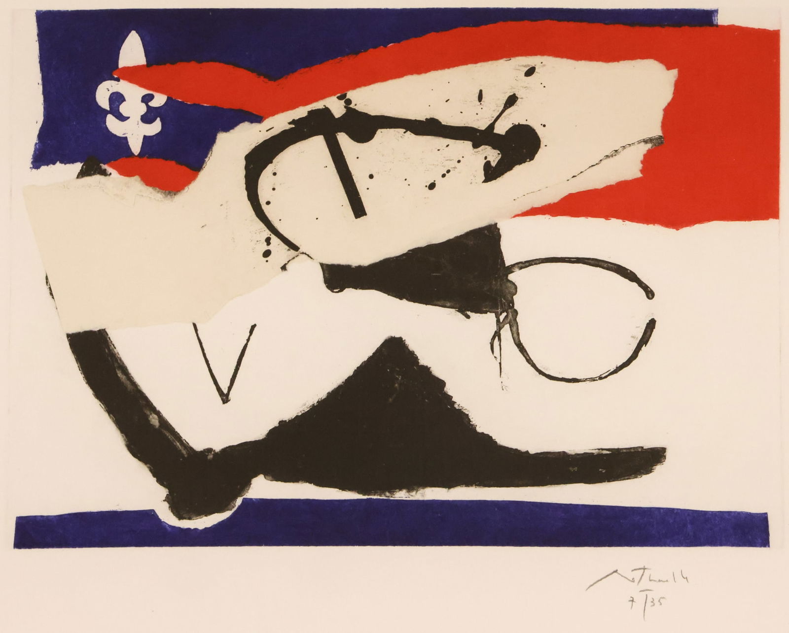 Robert Motherwell (1915 1991), Oil On Canvas