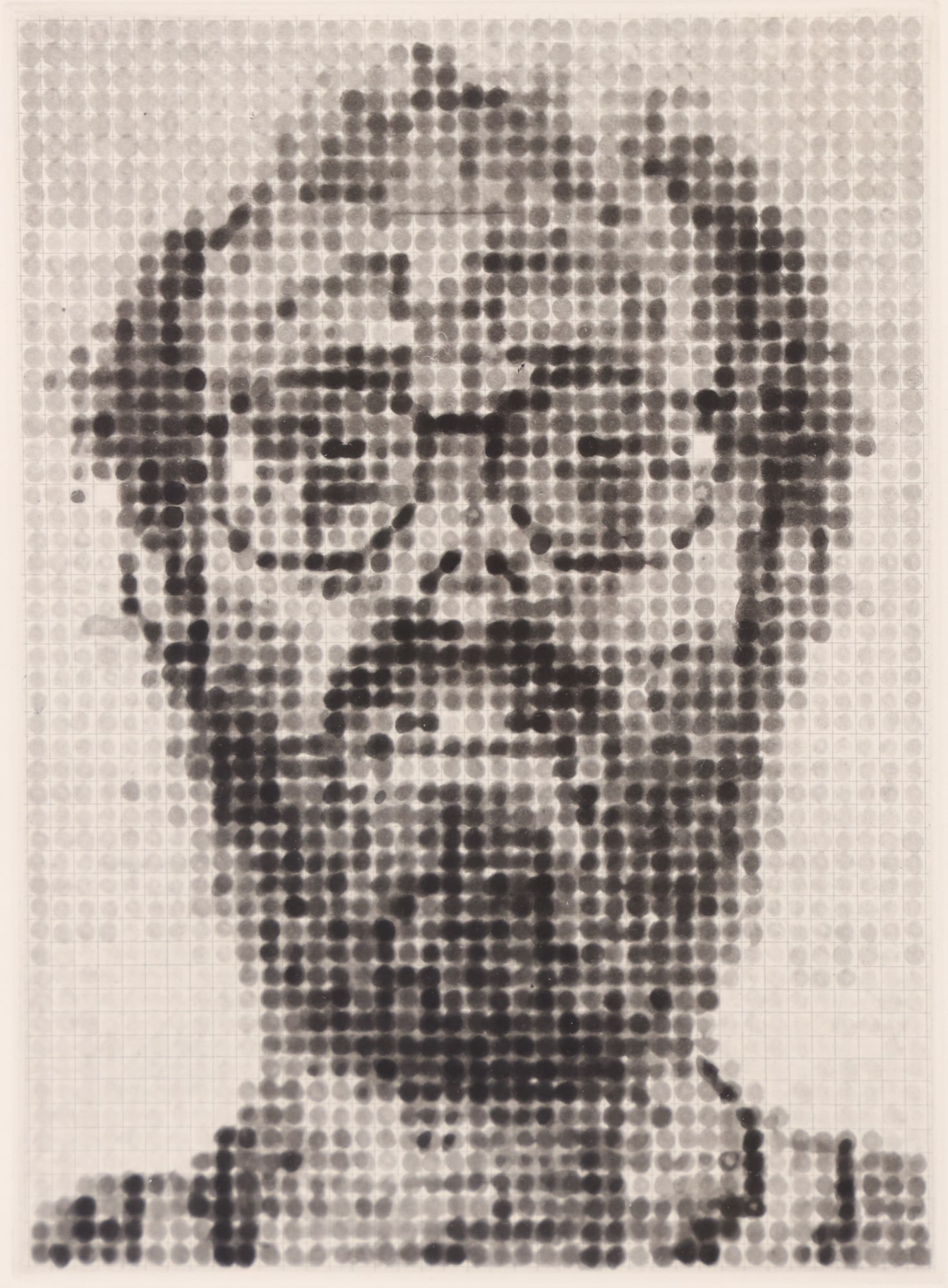 Chuck Close "Self-Portrait" 1992 Aquatint (1 of 4)
