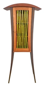 David Reisland "Bamboo Tower" Standing Cabinet