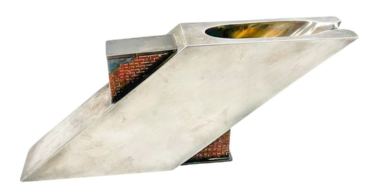 Dan Feldman ''Post Nuclear Vessel'' 1984 Sterling Silver