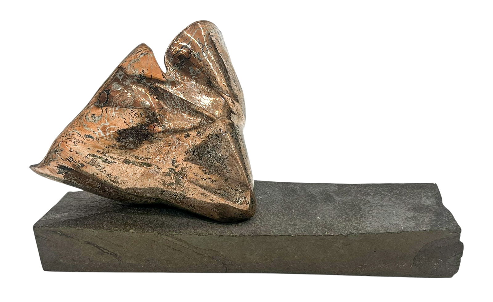 John Marshall "Mokume-gane Vessel" Mixed Metals (1 of 2)