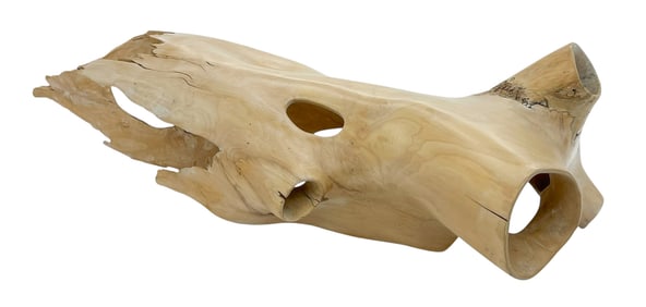 Hans Nelson "Torso" 1993 Spalted Maple Sculpture