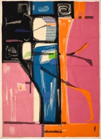 Mathieu Mategot "Portofino 2" 1970 Aubusson Tapestry