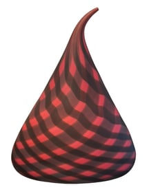 Nancy Callan "C.W. Fields Wimple" 2006 Blown Glass Sculpture