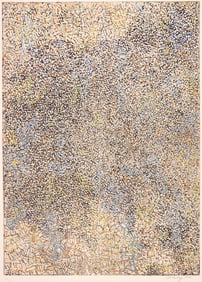 Mark Tobey "The Passing" 1971 Color Lithograph
