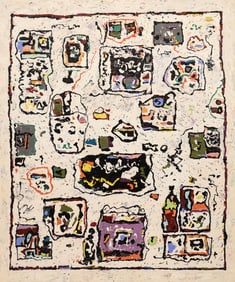 Alden Mason "Show Me the Way Home" Large Acrylic on Canvas