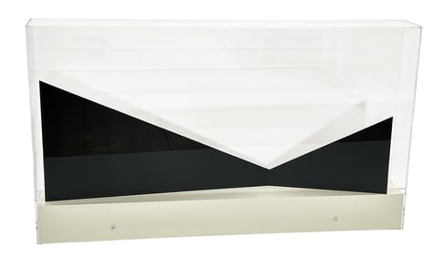 Robert Maki "Concave" (Maquette) 1984 Welded and Painted Aluminum