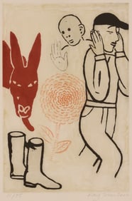Fay Jones "Lost Boy" 2000 Soft Ground Etching