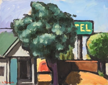 Lockwood Dennis "Stanton, L.A." 2005 Oil on Canvas