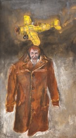 James Martin "Amelia's Coat" Gouache on Paper
