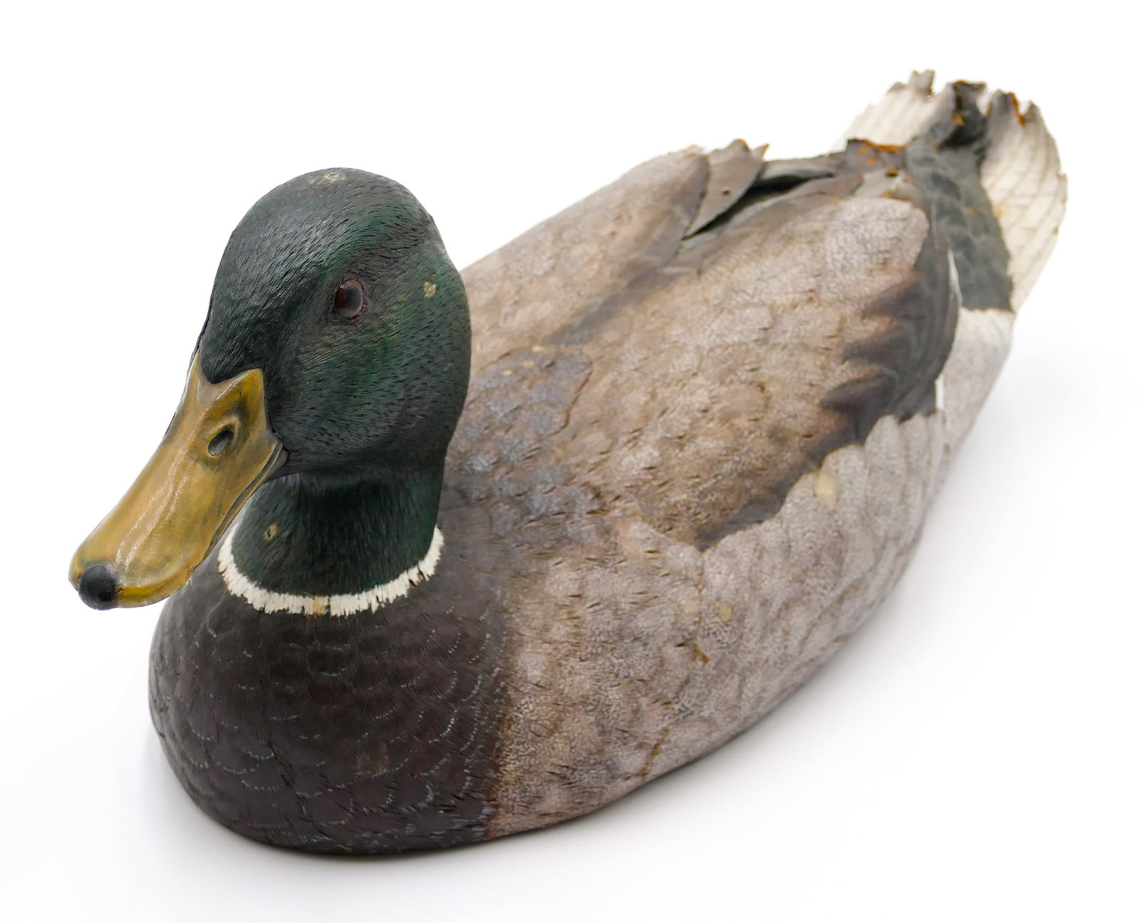 Paul Burnett "Mallard Duck" 1986 Leather Decoy Model (1 of 5)