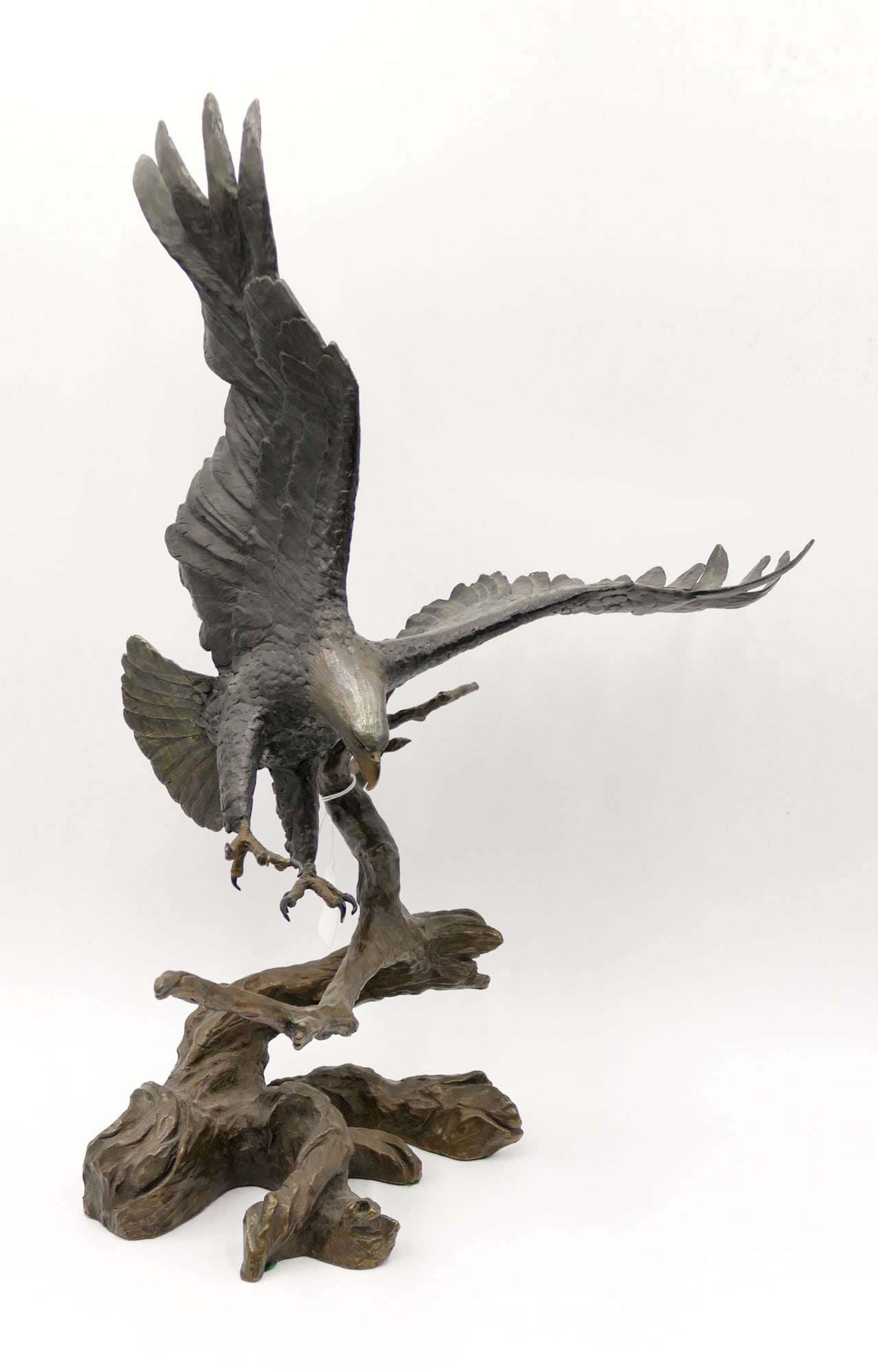 Mark Hopkins ''Sovereign Territory'' (Eagle) 1998 Bronze Sculpture (1 of 7)