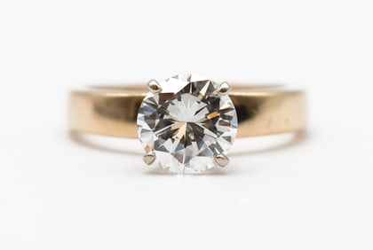 2.05ct Diamond Solitaire 14k Engagement Ring