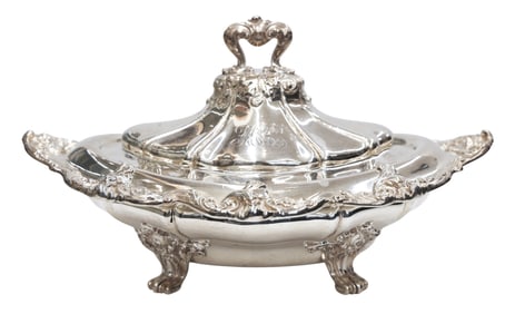 Gorham Sterling Covered Vegetable Server