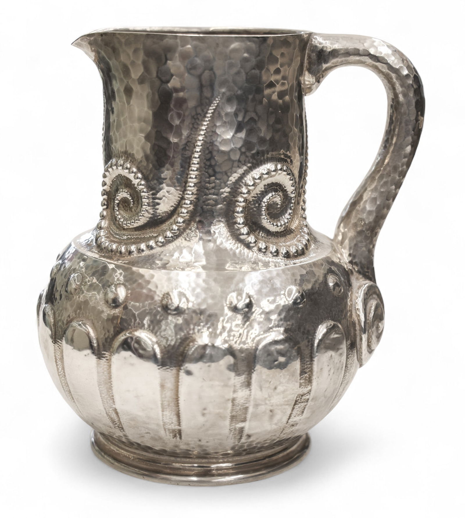 Antique Tiffany & Co. Sterling Octopus Pitcher (1 of 5)