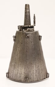 Italian 17th Cent. Iron Wheellock Powder Flask