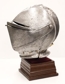 Italian 16th Cent. Burgonet Closed Helmet Armor