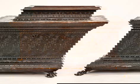 Italian 17th Cent. Renaissance Casket Box