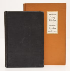 2pc Madame Chiang Kai-Shek Signed Books