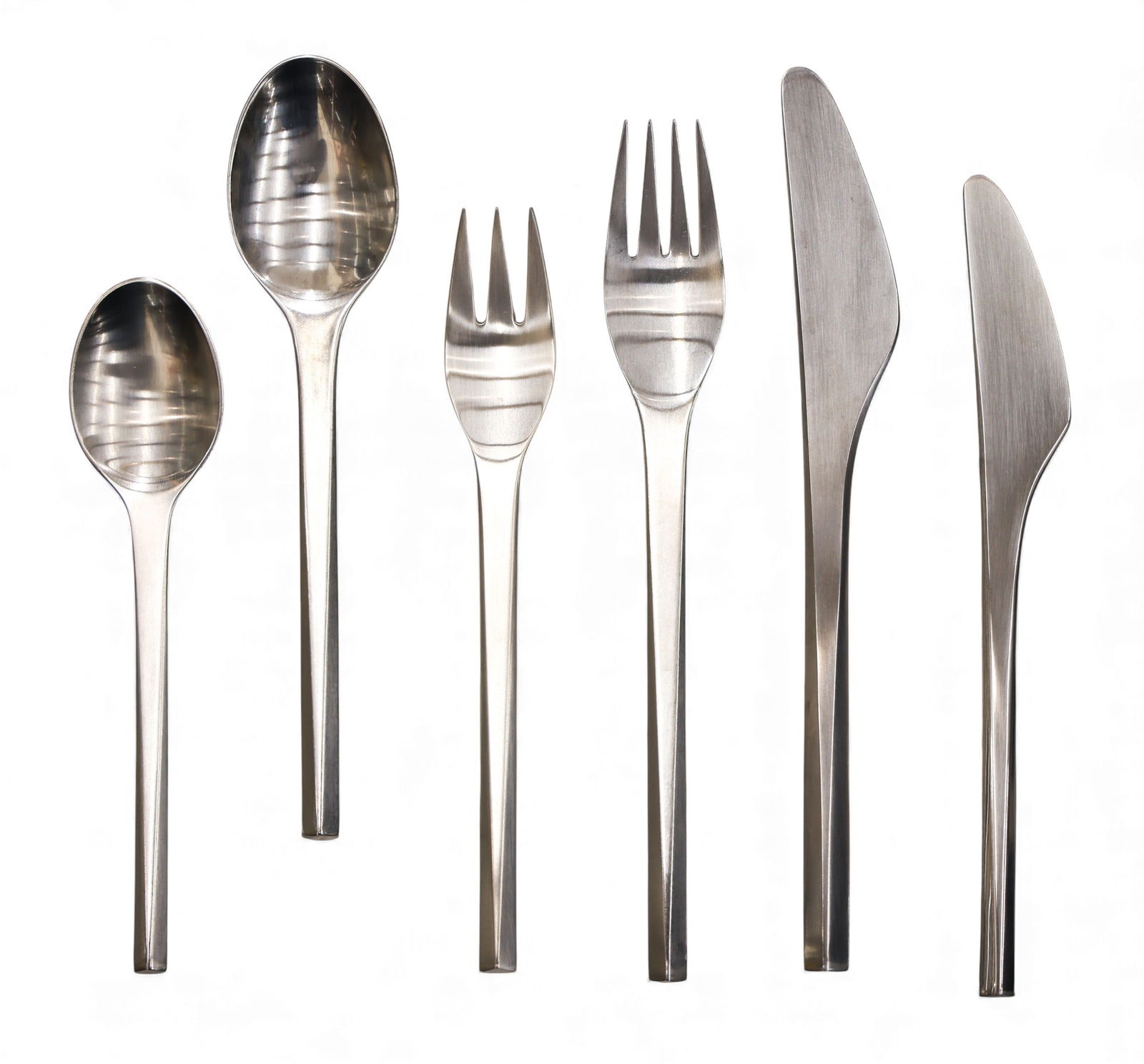 93pc Georg Jensen "Prism" Stainless Steel Flatware (1 of 4)