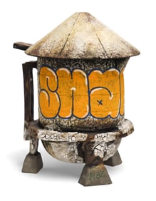 Roberto Lugo "Water Tower Coffee Pour Over" Glazed Ceramic