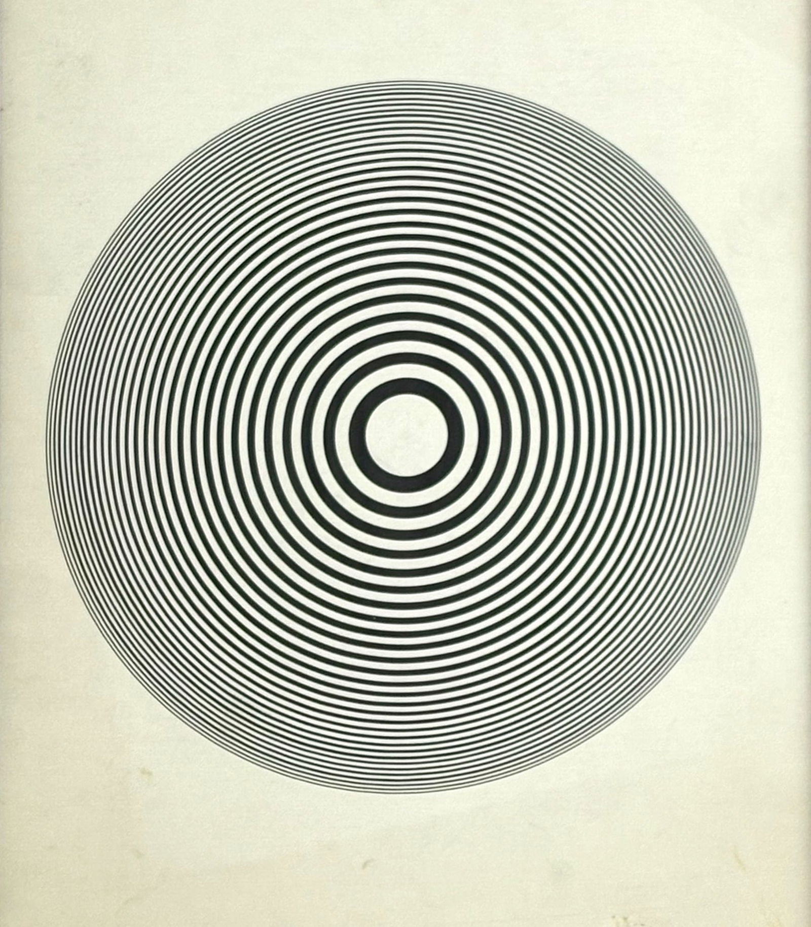 Harry Bonath "Op" Ink on Paper: Harry Bonath (1903-1976 Washington) "Op" Ink on Paper 16"x12.5" Framed. Signed on verso. Excellent condition.