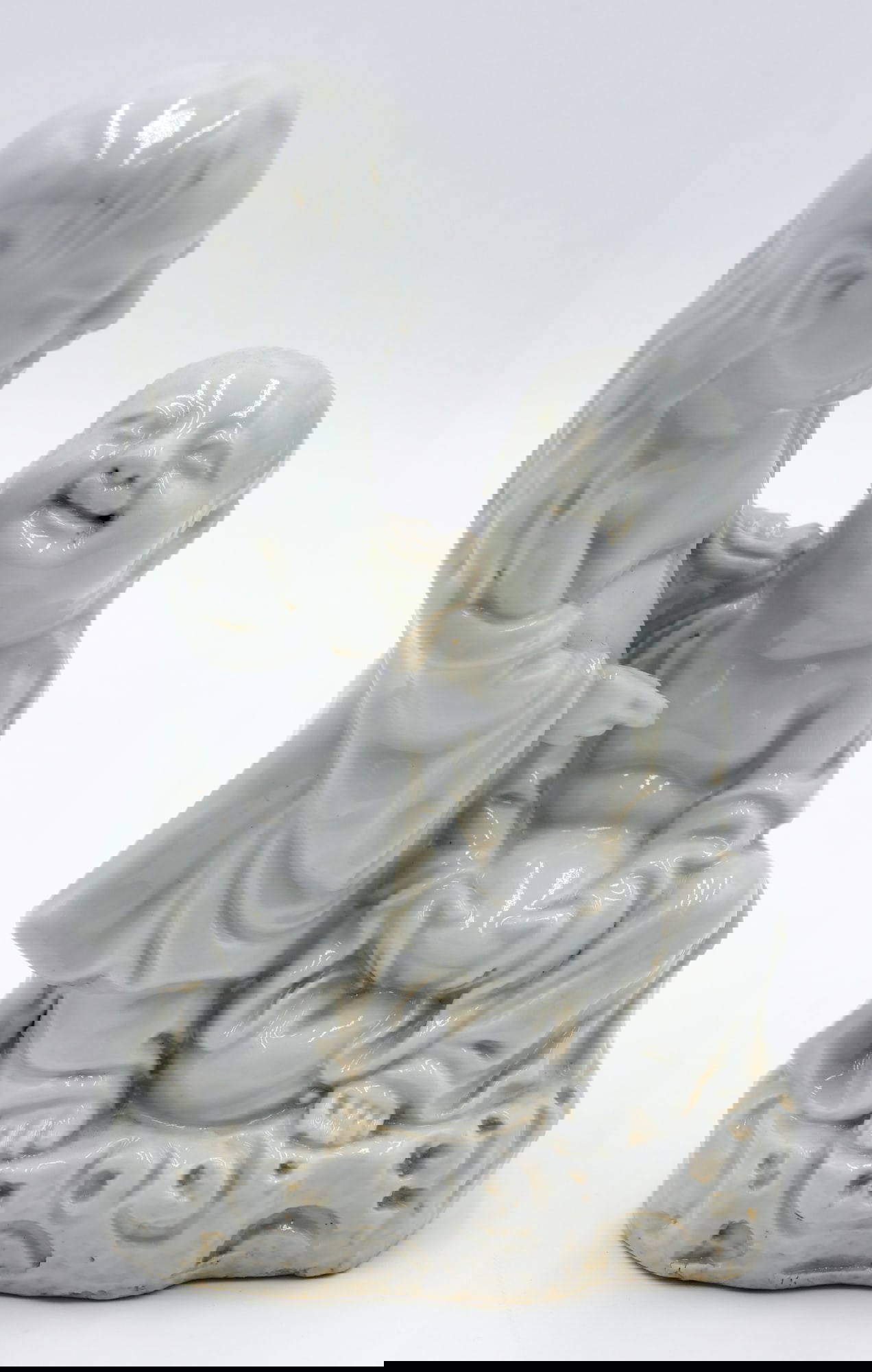 Old Chinese He-He Twins Blanc de Chine Figure