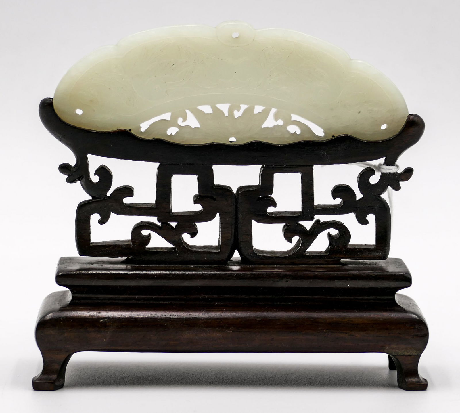 Old Chinese Jade Chime on Stand (1 of 3)
