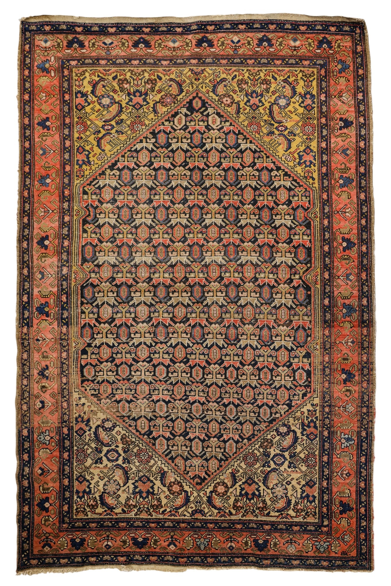 Antique Persian Hamadan Oriental Rug (1 of 3)